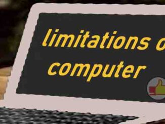limitations of computer system in hindi