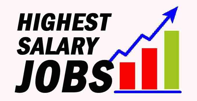 Top 10 Highest salary jobs in india